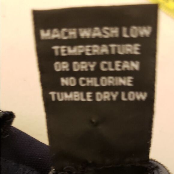 Rhapsody navy blue mini dress juinors XL Pre-owned - Picture 6 of 6